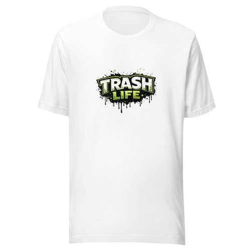 Trash Life Logo Tee — White